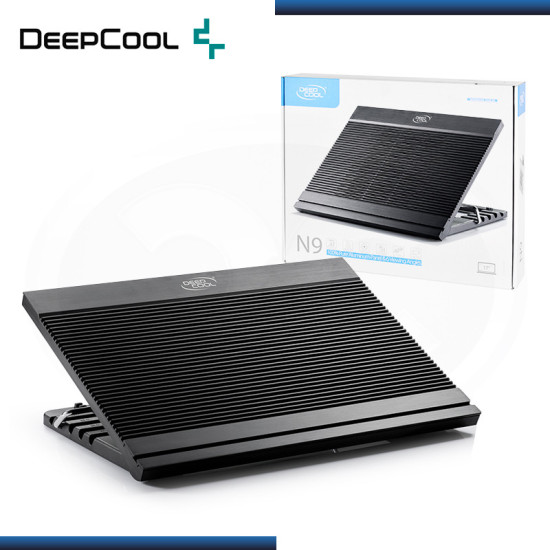 DEEPCOOL N9 BLACK 17" COOLER PARA LAPTOP (PN:DP-N146-N9BKL)