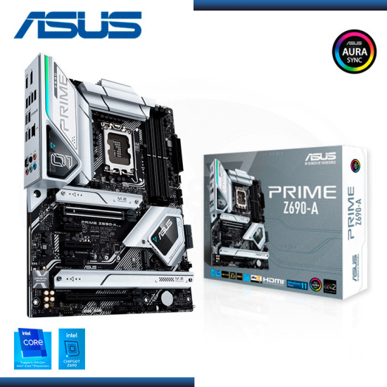 PLACA ASUS PRIME Z690-A DDR5 LGA 1700 (PN:90MB18L0-MVAAY0)