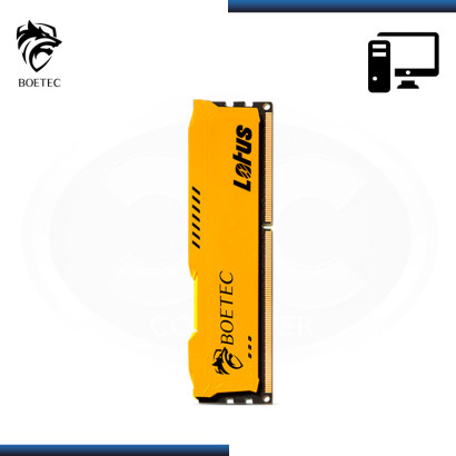 MEMORIA 8GB DDR3 BOETEC LOTUS BUS 1600Mhz CON DISIPADOR