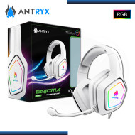 AUDIFONO ANTRYX ENIGMA WHITE RGB CON MICROFONO 7.1 VIRTUAL (PN:AGH-7300K7V)