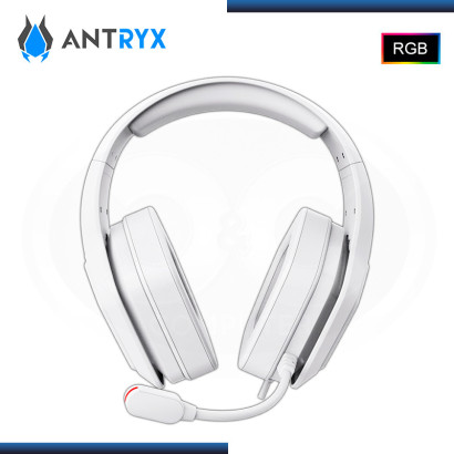 AUDIFONO ANTRYX ENIGMA WHITE RGB CON MICROFONO 7.1 VIRTUAL (PN:AGH-7300K7V)