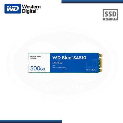 SSD 500GB WD BLUE SA510 M.2 2280 NVMe PCIe
