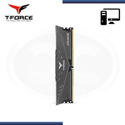 MEMORIA 8GB DDR4 T-FORCE VULCAN Z GRAY BUS 3200MHz (PN:TLZGD48G3200HC16F01)