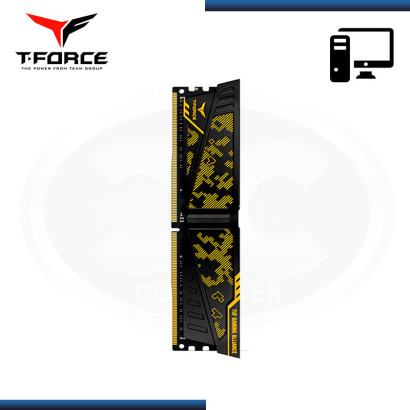 MEMORIA 8GB DDR4 T-FORCE VULCAN Z TUF GAMING ALLIANCE BUS 3200MHz (PN:TLTYD48G3200HC16C01)