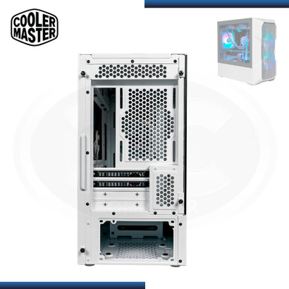 CASE COOLER MASTER MASTERBOX TD300 MESH WHITE ARGB SIN FUENTE VIDRIO TEMPLADO USB 3.2 (PN:TD300-WGNN-S00)