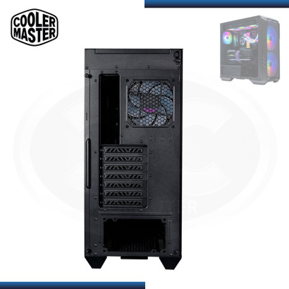 CASE COOLER MASTER HAF 500 BLACK ARGB SIN FUENTE VIDRIO TEMPLADO USB 3.2 (PN:H500-KGNN-S00)