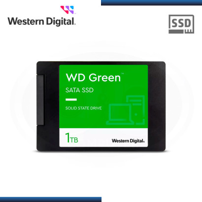 SSD 1TB WD GREEN SATA 6GB/s 2.5" (PN:WDS100T3G0A-00NA50)