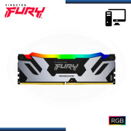 MEMORIA 16GB DDR5 KINGSTON FURY RENEGADE RGB BUS 6400MHz (PN:KF564C32RSA-16)