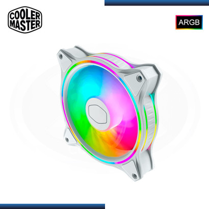 COOLER MASTER MASTERFAN MF120 HALO WHITE ARGB 120MM COOLER PARA