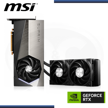 MSI GEFORCE RTX 4090 24GB GDDR6X 384BITS SUPRIM LIQUID X (PN:912-V510-007)