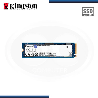 SSD 1TB KINGSTON NV2 M.2 2280 NVMe PCIe GEN4 (PN:SNV2S/1000G)