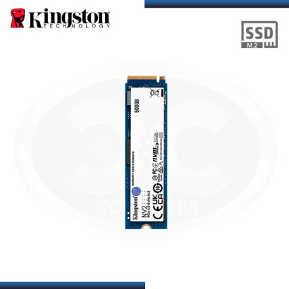 SSD 500GB KINGSTON NV2 M.2 2280 NVMe PCIe GEN4 (PN:SNV2S/500G)