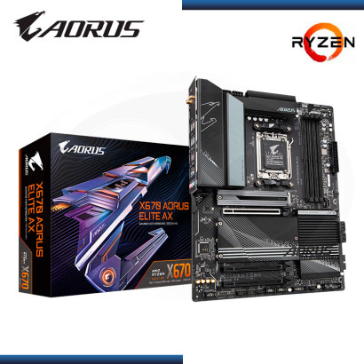 PLACA AORUS X670 ELITE AX AMD RYZEN DDR5 AM5