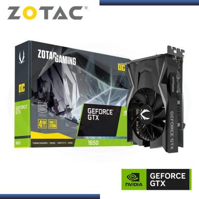 ZOTAC GAMING GEFORCE GTX 1650 4GB GDDR6 128BITS OC (PN:9288-1N595-300Z8)