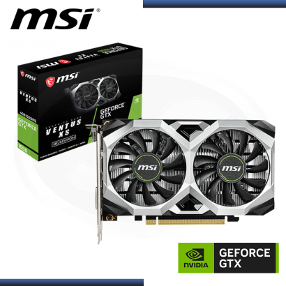 MSI GEFORCE GTX 1650 4GB GDDR5 128BITS OC VENTUS XS (PN:912-V809-3060)