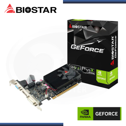 BIOSTAR GEFORCE G210 1GB DDR3 64BITS (PN:VN2103NHG6-SBARL-BS2)