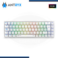 TECLADO ANTRYX MK825 TRIX WHITE SWITCH RED MECANICO INALAMBRICO (PN:AMK-825TXWRE-SP)