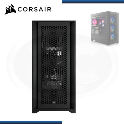 CASE CORSAIR 5000D AIRFLOW BLACK SIN FUENTE VIDRIO TEMPLADO USB 3.1/USB 3.0 (PN:CC-9011210-WW)