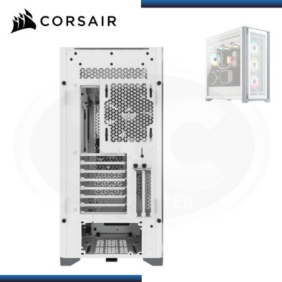 CASE CORSAIR 5000D AIRFLOW WHITE SIN FUENTE VIDRIO TEMPLADO USB 3.1/USB 3.0 (PN:CC-9011211-WW)
