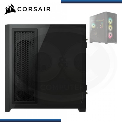 CASE CORSAIR ICUE 5000X RGB BLACK SIN FUENTE VIDRIO TEMPLADO USB 3.1/USB 3.0 (PN:CC-9011212-WW)