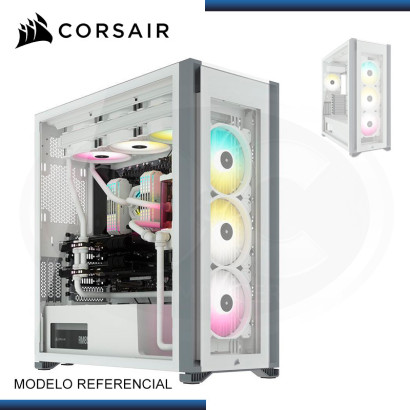 CASE CORSAIR ICUE 7000X RGB WHITE SIN FUENTE VIDRIO TEMPLADO USB 3.1/USB 3.0 (PN:CC-9011227-WW)