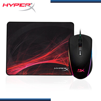 BLACK FRIDAY COMBO C&C : MOUSE HYPERX PULSEFIRE SURGE RGB + MOUSE PAD HYPERX FURY S PRO GAMING SPEED EDITION LARGE(REF:0-95083)