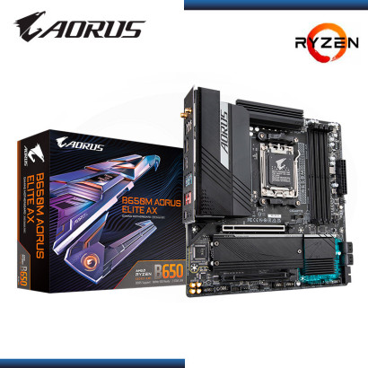 PLACA AORUS B650M ELITE AX AMD RYZEN DDR5 AM5