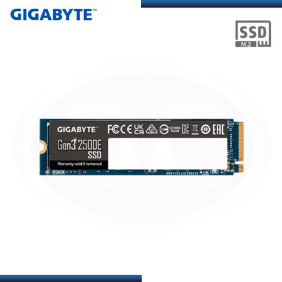 SSD 500GB GIGABYTE GEN3 2500E NVMe M.2 2280 (PN:G325E500G)