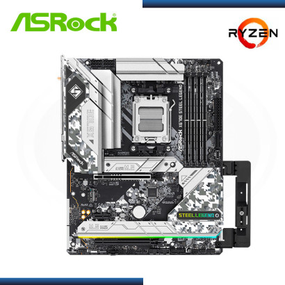 PLACA ASROCK X670E STEEL LEGEND AMD RYZEN DDR5 AM5 (PN:90-MXBJ40-A0UAYZ)