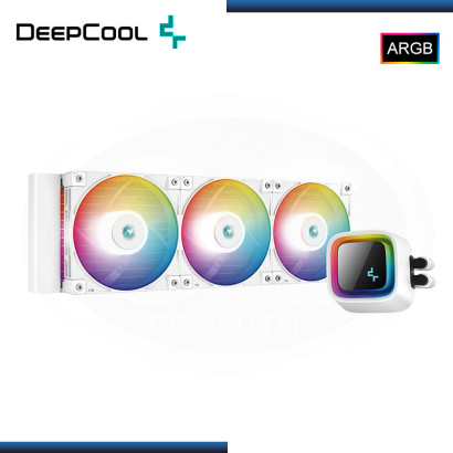 DEEPCOOL LS720 WH ARGB WHITE REFRIGERACION LIQUIDO AMD/INTEL (PN:R-LS720-WHAMNT-G-1)