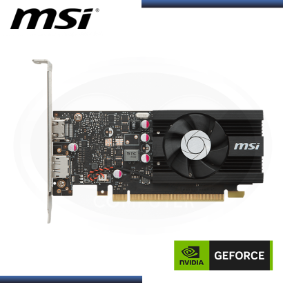 MSI GEFORCE GT 1030 2GB DDR4 64BITS OC EDITION (PN:912-V809-4065)