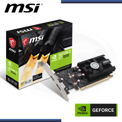 MSI GEFORCE GT 1030 2GB DDR4 64BITS OC EDITION (PN:912-V809-4065)