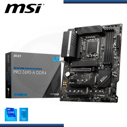 PLACA MSI PRO Z690-A DDR4 LGA 1700 (PN:911-7D25-004)
