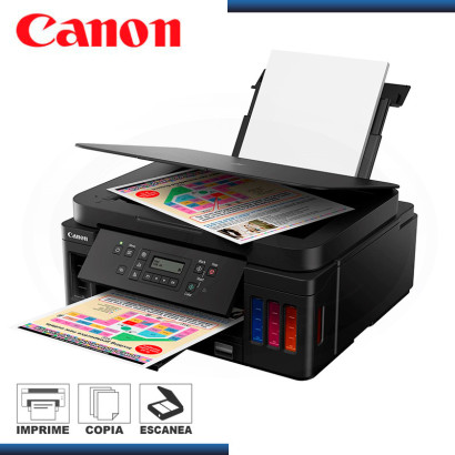 BACK TO SCHOOL : IMPRESORA CANON G6010 WIFI SISTEMA CONTINUO + 1 TINTA CANON GI-190BK NEGRO (REF:0-99836)