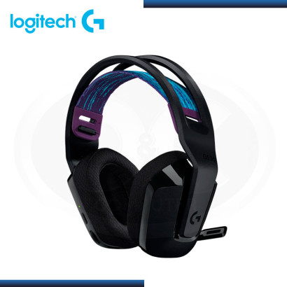 AUDIFONO LOGITECH G535 BLACK LIGHTSPEED WIRELESS CON MICROFONO (PN:981-000971)