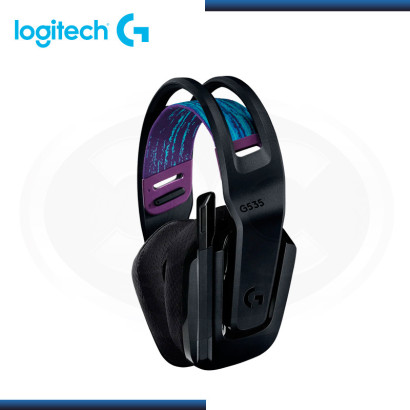 AUDIFONO LOGITECH G535 BLACK LIGHTSPEED WIRELESS CON MICROFONO (PN:981-000971)