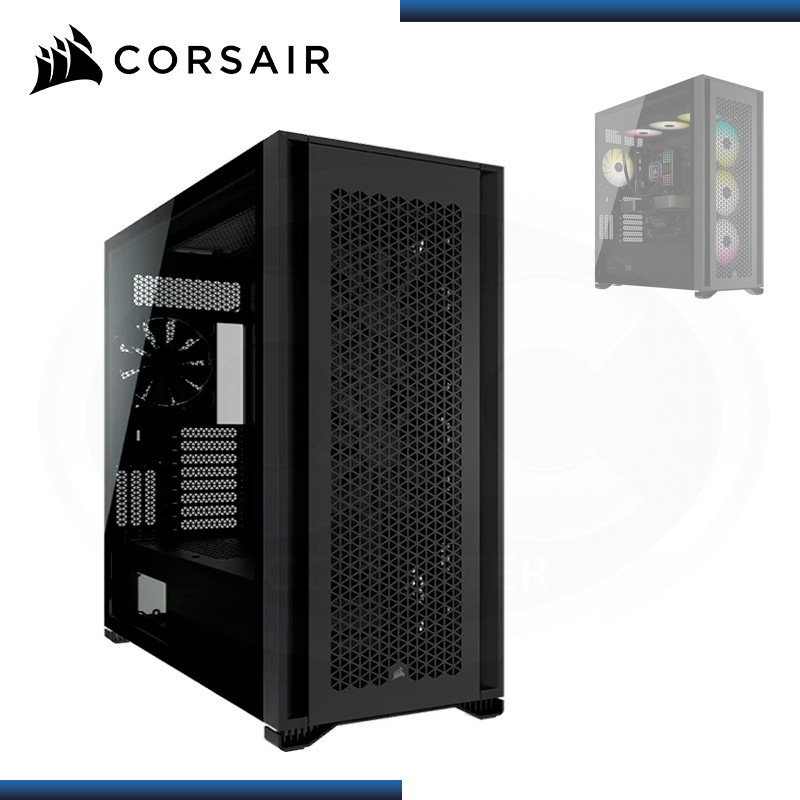 CASE CORSAIR 7000D AIRFLOW TG BLACK SIN FUENTE VIDRIO TEMPLADO USB 3.1/USB 3.0 (PN:CC-9011218-WW) CASE CORSAIR 7000D AIRFLOW TG BLACK SIN FUENTE VIDRIO TEMPLADO USB 3.1/USB 3.0 (PN:CC-9011218-WW)