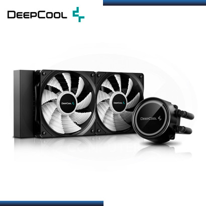 DEEPCOOL GAMMAXX L240T WHITE REFRIGERACION LIQUIDA AMD/INTEL (PN:DP-H12RF-GL240TW)