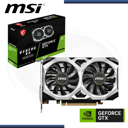 MSI GEFORCE GTX 1630 4GB GDDR6 64BITS VENTUS XS OC (PN:912-V809-4204)