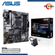 PLACA ASUS PRIME B550M-A AC AMD RYZEN DDR4 AM4 (PN:90MB15K0-M0EAY0)