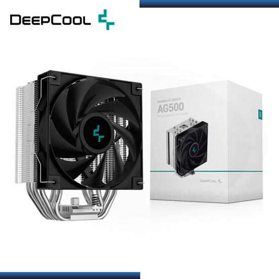 DEEPCOOL AG500 BLACK REFRIGERACION AIRE AMD/INTEL (PN:R-AG500-BKNNMN-G)