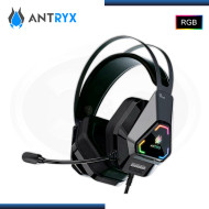 AUDIFONO ANTRYX RAIDER BLACK RGB CON MICROFONO 7.1 VIRTUAL (PN:AGH-7500K7RV)