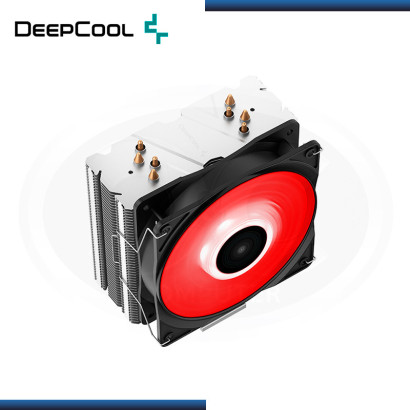 DEEPCOOL GAMMAXX 400 V2 RED REFRIGERACION AIRE AMD/INTEL (PN:DP-MCH4-GMX400V2-RD)