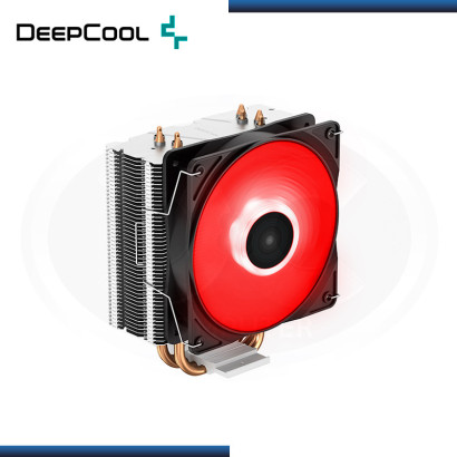 DEEPCOOL GAMMAXX 400 V2 RED REFRIGERACION AIRE AMD/INTEL (PN:DP-MCH4-GMX400V2-RD)