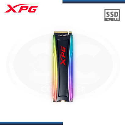 SSD 512GB XPG SPECTRIX S40G RGB NVMe M.2 2280 PCIe GEN 3x4 (PN:AS40G-512GT-C)