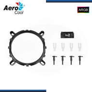 AEROCOOL RAVE 3 ARGB BLACK REFRIGERACION AIRE AMD/INTEL (PN:4711099472239)