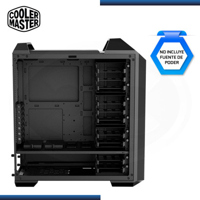 CASE COOLER MASTER MASTERCASE MC500 BLACK HIGH STORAGE EDITION SIN FUENTE USB 3.0/USB 2.0 (PN:MCM-M500-KNNN-S00)