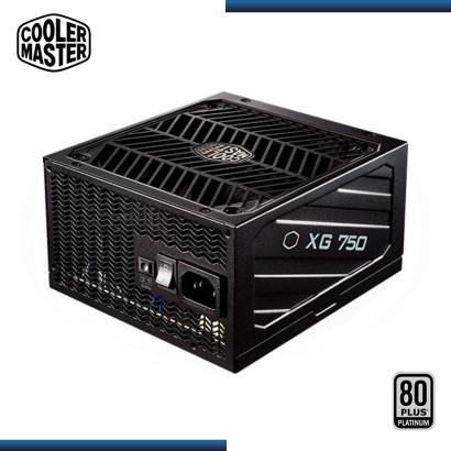 FUENTE COOLER MASTER XG750 750W 80 PLUS PLATINIUM FULL MODULAR BLACK (PN:MPG-7501-AFBAP-U2)