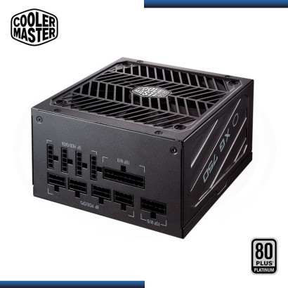 FUENTE COOLER MASTER XG750 BLACK 750W 80 PLUS PLATINIUM FULL MODULAR (PN:MPG-7501-AFBAP-U2)