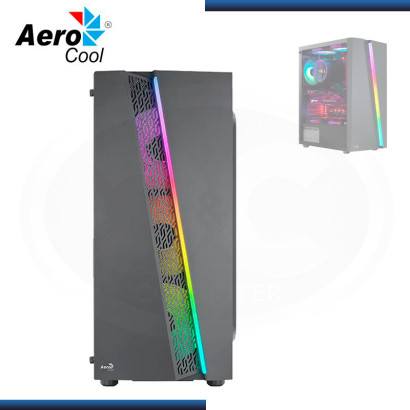 CASE AEROCOOL BLADE-G-BK-V1 RGB SIN FUENTE VIDRIO TEMPLADO USB 3.0/USB 2.0 (PN:4711099473014)